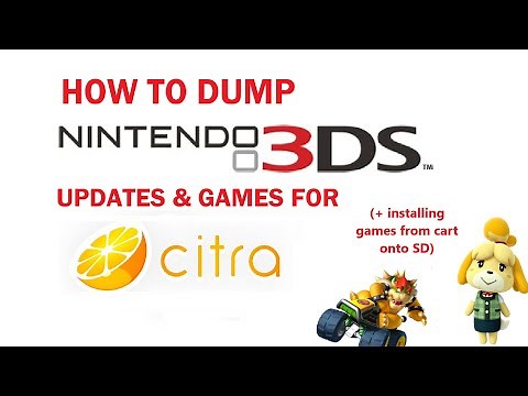 Dumping Installed Games and Updates for Citra (& More)
