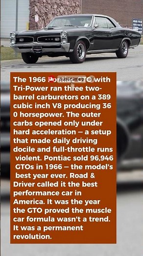 The Car That Started the Muscle Car Era Got Three Carburetors and Nobody Was Ready
