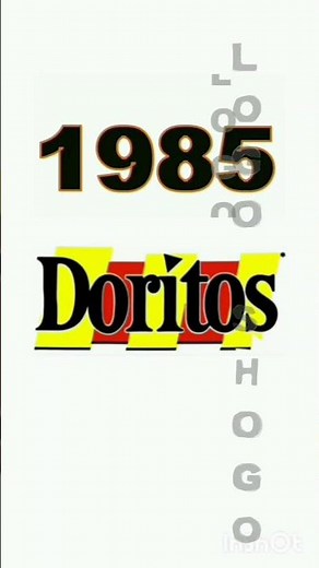 Doritos logo evolution #doritos #food #logoshogo
