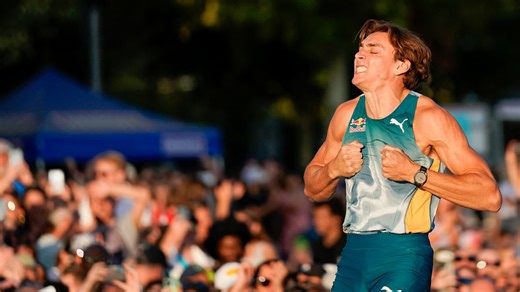 Saut à la perche: encore un record du monde pour l'incroyable Armand Duplantis