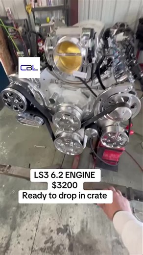 Powerful LS3 6.2 Engine for High-Performance Builds