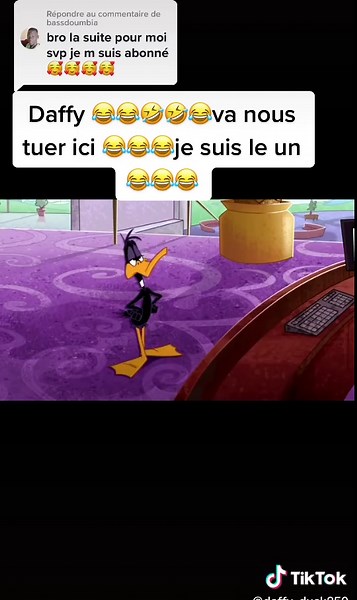 Répondre à @bassdoumbia abonnez vous svp merci 🙏 #daffyduck #pourtoi #daffyduck_rire #daffy #bugsbunny #bugs #porky #porkybig #lola #tina