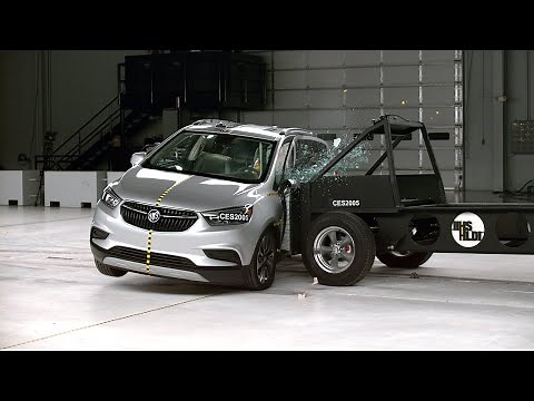 2021 Buick Encore updated side IIHS crash test