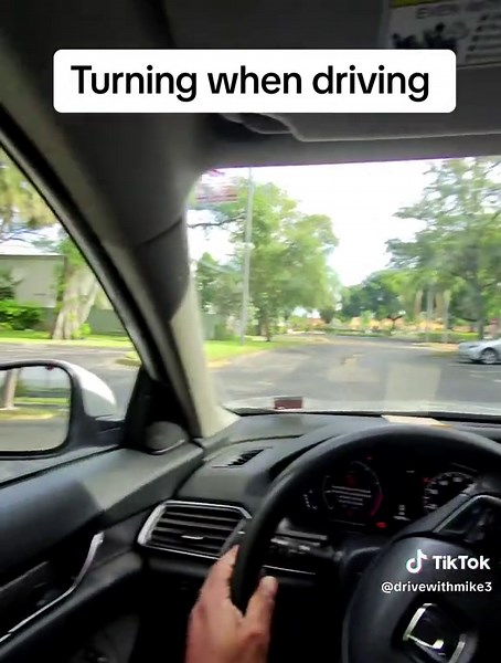 How to turn correctly, control the car so you don’t make wide turns. Apply some brake and gas to follow through. Make safe turns #drivinglesson #drivingtips #drivinginstructor #newdriver #howtodrive