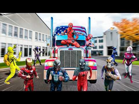 Siêu Nhân Nhện Giải Cứu Deadpool Khỏi Nhện Xấu! Cái Kết Không Ngờ! Tổng Hợp Video Hành Động Hay Nhất