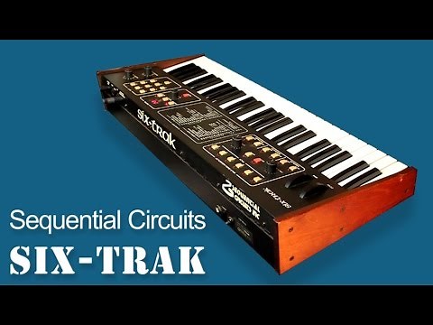 SEQUENTIAL CIRCUITS SIX-TRAK | Custom Patches | Analog Synthesizer 1984 | HD DEMO