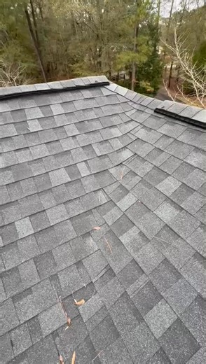 Roof education time with Blake! He’s showing how a failing woven valley can allow water to track under the shingles and into the decking. Most leaks start in these high-flow areas, so early detection is key. Need Blake to take a look at yours? Give us a call at 229-821-3150 to book your free estimate today! | MVW Roofing, LLC. | Facebook
