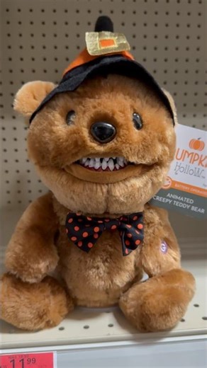 Animated Creepy Teddy Bear🧪Menards 2025!