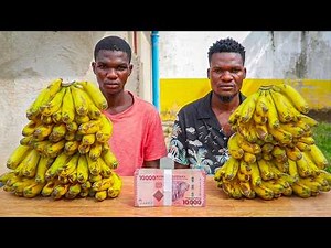 EXTREME Banana Eating Challenge – Who's the STRONGEST? 🍌🏆
