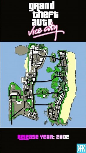 The Evolution of GTA Maps 🤯 (1997–2026) #gta #gta6 #gta5 #2026 #RockstarGames #gaming #shorts
