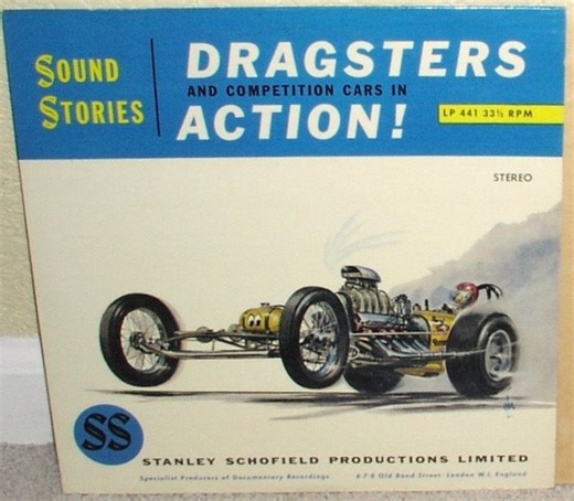 No Artist - Dragster And Competition Cars In Action!