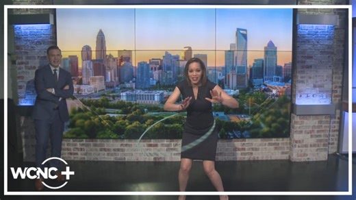 Hips don't lie! WCNC Charlotte's Lisa Washington shows off her hula hoop skills