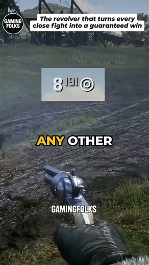 The Revolver that turns every fight into guaranteed Win #rdr2 #rdronline #ytshorts #gaming