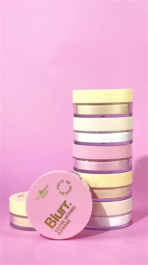 Your makeup but… on BLURR mode.☁️ Our viral BLURR collection just got better with BLURR Loose Setting Powder. Blur pores. Control shine. Brighten under eyes. Bake to perfection. Choose your shade: 🤍 Translucent – blur mattify 💗 Pink – brighten bake 💛 Yellow – brighten perfect Your makeup will be soft focused, all day. #loosepowder #settingpowder #undereyebrightener #newmakeup #italiadeluxe