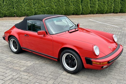 40k-Mile 1987 Porsche 911 Carrera Cabriolet G50
