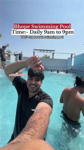 100/- rupees wala swimming pool #swimming #nagpur #shorts