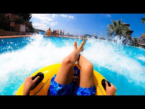 Adaland Aquapark Yellow Python single Tube Water Slide