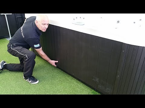Removing a Hot Tub & Spa Cabinet Tutorial by Hot Tub Suppliers