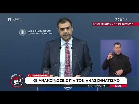 Οι ανακοινώσεις για τον ανασχηματισμό | Live You | 03/04/2026