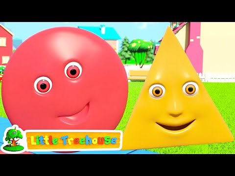 Shapes and Colors | Kids Learning Videos & Children Rhymes by Little Treehouse