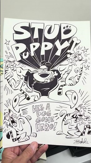 Drawn on paper?
