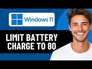 HOW TO LIMIT BATTERY CHARGE TO 80 WINDOWS 11 (QUICK & EASY)