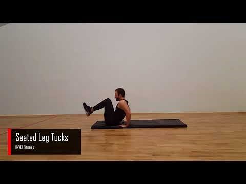 Ab Exercises - Seated Leg Tucks