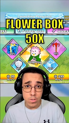 50 Flower Box - Roblox Knockout