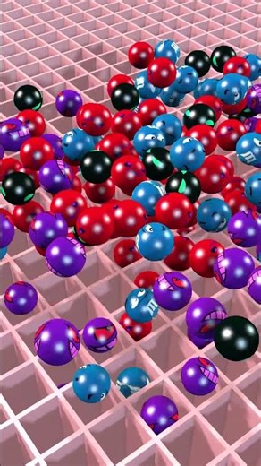 Brainrot Face Ball Falling 5 #roblox #3danimation #satisfying