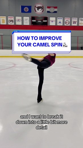 HOW TO IMPROVE YOUR CAMEL SPIN OFF ICE⛸️✨ I get asked about this one exercise so much whenever I make a post about it. Honestly this one is super simple and very easy to add into any warmup routine! Beginner-advanced friendly workout👍🏻I started working on this exercise after showing my PT clips of the camel spins that were causing me pain. Around this time last year, a majority of those spin attempts were causing extremely uncomfortable nerve pain in my lower back and legs. She watched the cli