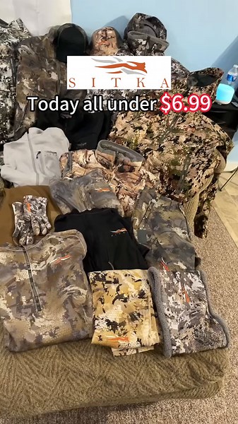 SITKA MEGA CLEARANCE-1000 TEMSUNDER $6.99! | sitka