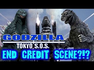 Godzilla Tokyo S.O.S. End Credit Scene?!? / 1954 Clone? New Mechanized Kaiju??