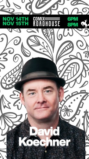 Comix Roadhouse on Instagram: "Can’t find your way @davidkoechner? All comics to the BACK! Catch David this weekend in the Comedy Club! @mohegansun Tickets & info: https://www.comixroadhouse.com/calendar/in-the-comedy-club?gad_source=1&gad_campaignid=21496055750&gbraid=0AAAAADRQzplGaIsuTG8zCdbZSzrFD63eW - - - - #mohegansun #ctvisit #ctentertainment #ctnightlife #standupcomedy #standup #connecticut #ctcomedy #anchorman #theoffice"