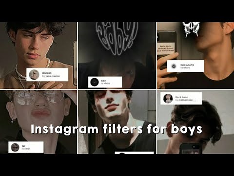 Trending Instagram Filters For Boys 2022 | You Must Try | Trendy Aesthetic Instagram Filters