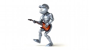 Caballero, Guitarra, Música