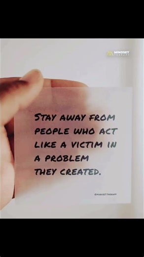 Let's talk about a type of behavior that can be draining - people who act like victims in problems