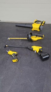 These Stanley Fatmax tools are the ultimate combo for all your yard maintenance needs. One battery, endless possibilities. This outdoor power tool line up is ready to shape your yard to be the best in the street, try them for yourself. STANLEY Tools Australia #stanleyau #v20 | Yard Maintenance Geelong