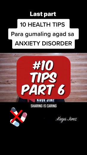 10 TIPS (Last part) #anxiety #gerd #nerbyos #panicattack #mentalhealth | Kuya Jimz 2.0