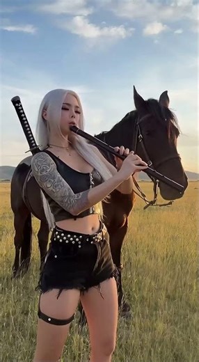 Instrument: Xiao (vertical flute), music video #music #aivideo #xiao