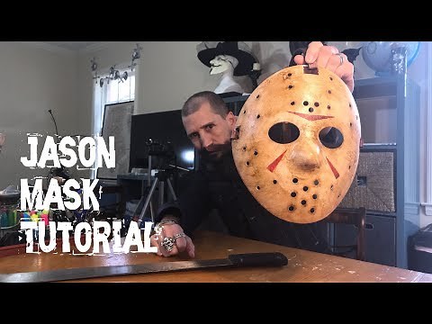 Easy Jason Mask Tutorial - Friday 13th Voorhees Horror Mask
