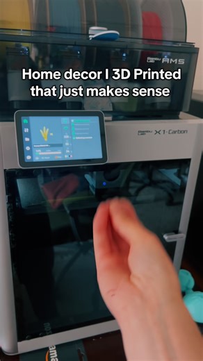 Marissa | 3D Printing Enthusiast on Instagram: "It really just makes sense 🤌🏻 Follow and Comment “STL” and which model and I’ll DM you the link! File on @makerworld_ and @printablescom Oreo shelves - forgeddawning Tea organizer @deltaprints_de Plat propagation - @abstractiadsgn Hexagon shelves - carlos4”t Filament - @polymaker_3d X1 carbon @bambulab_official #3dprinting #3dprinted #3dprint #3dprinter #creative #maker #makers #makersgonnamake #Sparta #toothpickholder"