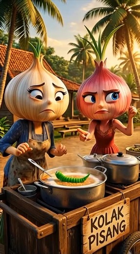 "Bawang Merah Jahat Fitnah Bawang Putih! 😱 Jangan Like & Subscribe Aw...