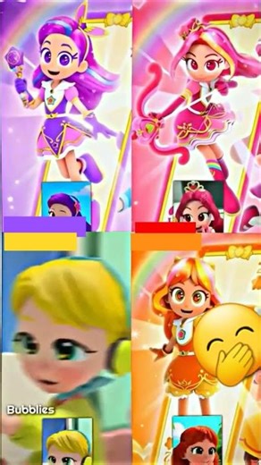 jj #Parpel Star,Red Ruby,Orens Amber,dan Yellow Gold #reinbow babblegem