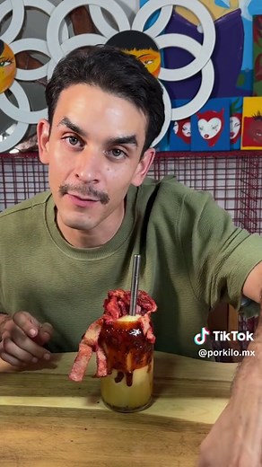 Bebida de Minion con Chamoy y Piña