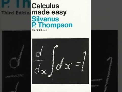 Calculus Made Easy - Silvanus P. Thompson | Full Audiobook 📚