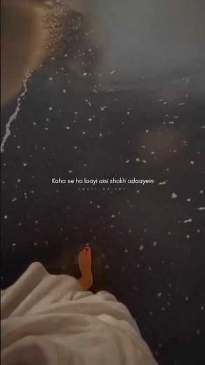 Kahan se ho laayi aisi shokh adaayein ❤️💫 Lyrics video #viral #sad #love #lyrics #trending #máskara