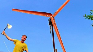 Built A Powerful Wind Generator For The Whole House – Free Clean Energy