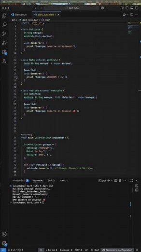Comment le polymorphisme permet d'avoir un comportement différent ?