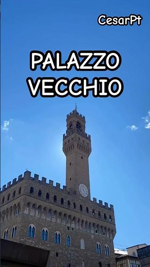 Fantastic Views from palazzo Vecchio tower in Florence #florence #palazzovecchio
