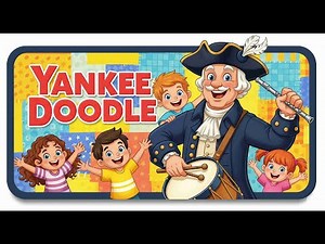 Yankee Doodle Dandy! 🎶 Fun Kids Rhyme with Lyrics